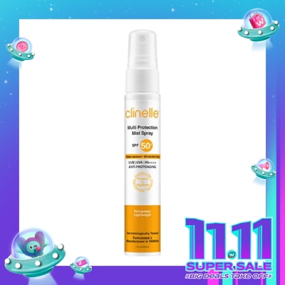 CLINELLE Clinelle Multi Protection Mist Spray SPF50+ PA++++ 30ml