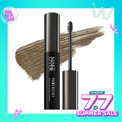 MAKE OVER Make Over Powerstay Brow Volumizer Mascara 1.0 Light Brown 5g