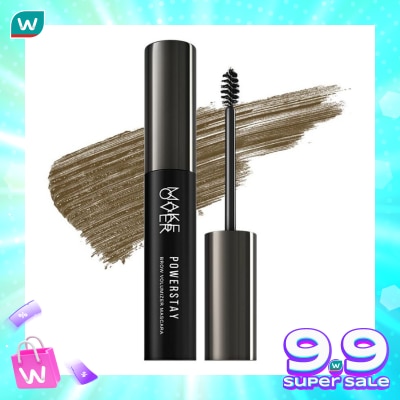 MAKE OVER Make Over Powerstay Brow Volumizer Mascara 1.0 Light Brown 5g