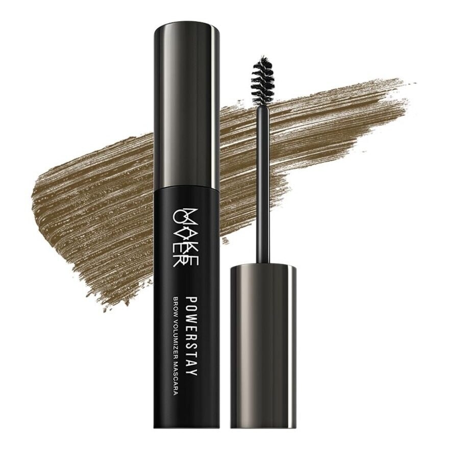 Make Over Powerstay Brow Volumizer Mascara 1.0 Light Brown 5g