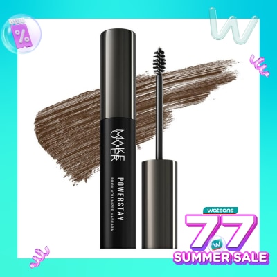 MAKE OVER Make Over Powerstay Brow Volumizer Mascara 2.0 Dark Brown 5g