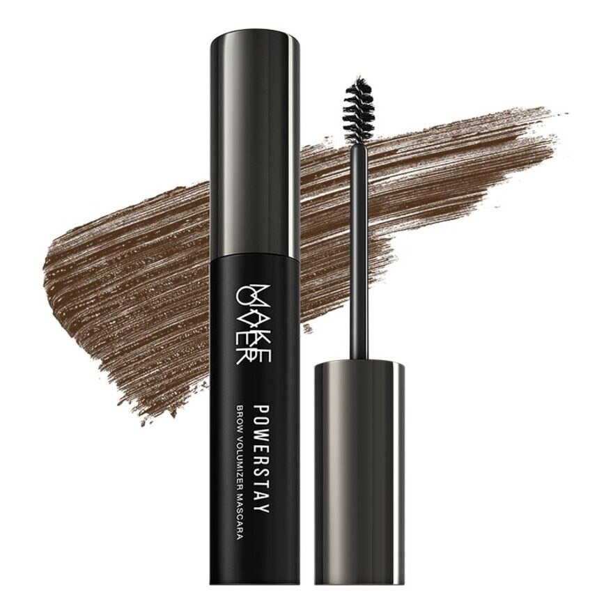 Make Over Powerstay Brow Volumizer Mascara 2.0 Dark Brown 5g