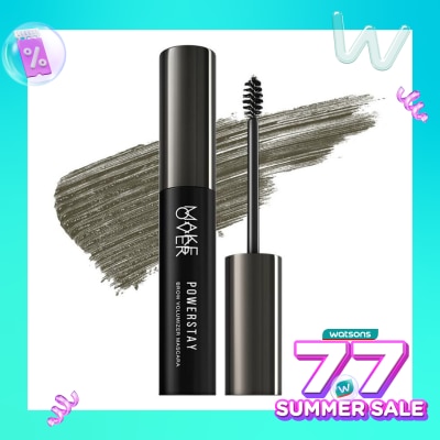 MAKE OVER Make Over Powerstay Brow Volumizer Mascara 3.5 Deep Gray 5g