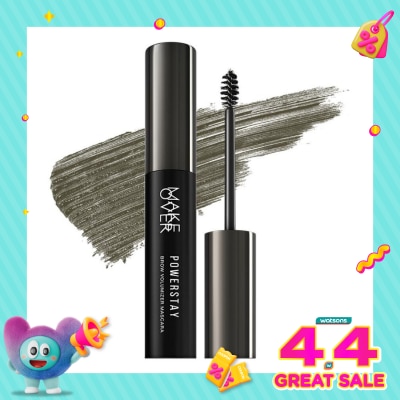 MAKE OVER - Make Over Powerstay Brow Volumizer Mascara 3.5 Deep Gray 5g