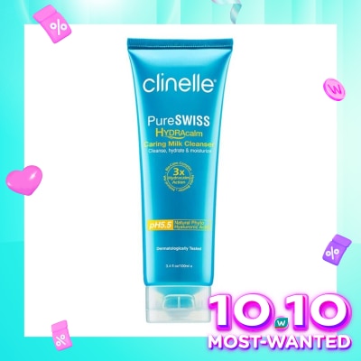 CLINELLE CLINELLE PURESWISS HC CM CLEANSER 100ML
