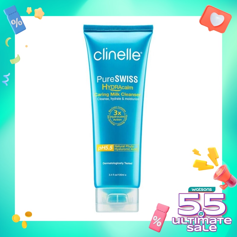 CLINELLE PURESWISS HC CM CLEANSER 100ML