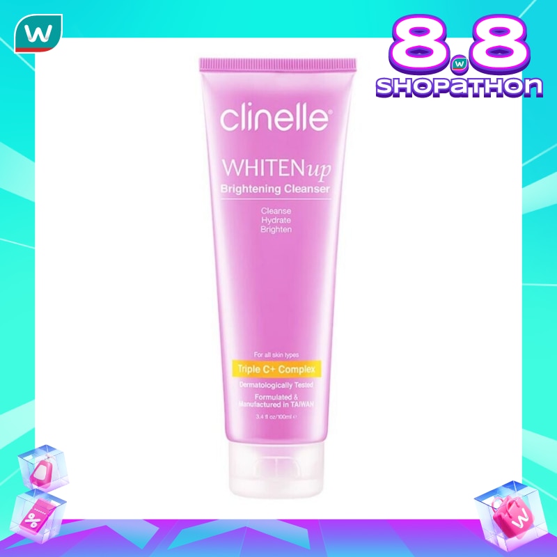 CLINELLE WBRIGHTENING CLEANSER 100ML