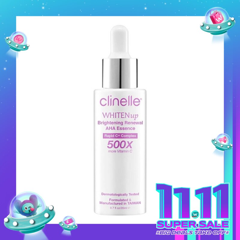 Clinelle Whitenup Brightening Renewal AHA Essence 20ml
