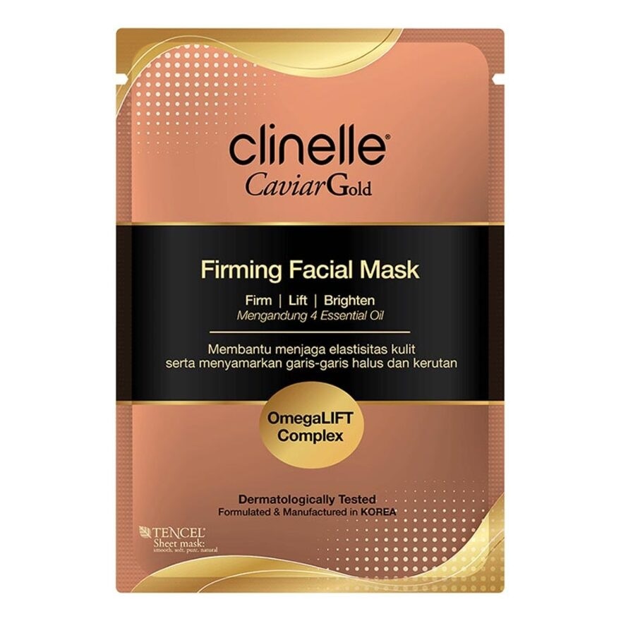 CLINELLE CGOLD FIRMING FACIAL MASK 25ML