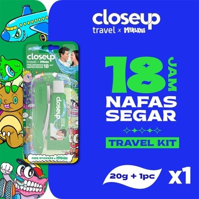 CLOSE UP - Close Up Sikat Gigi Lipat Travel (1pc + 20g)