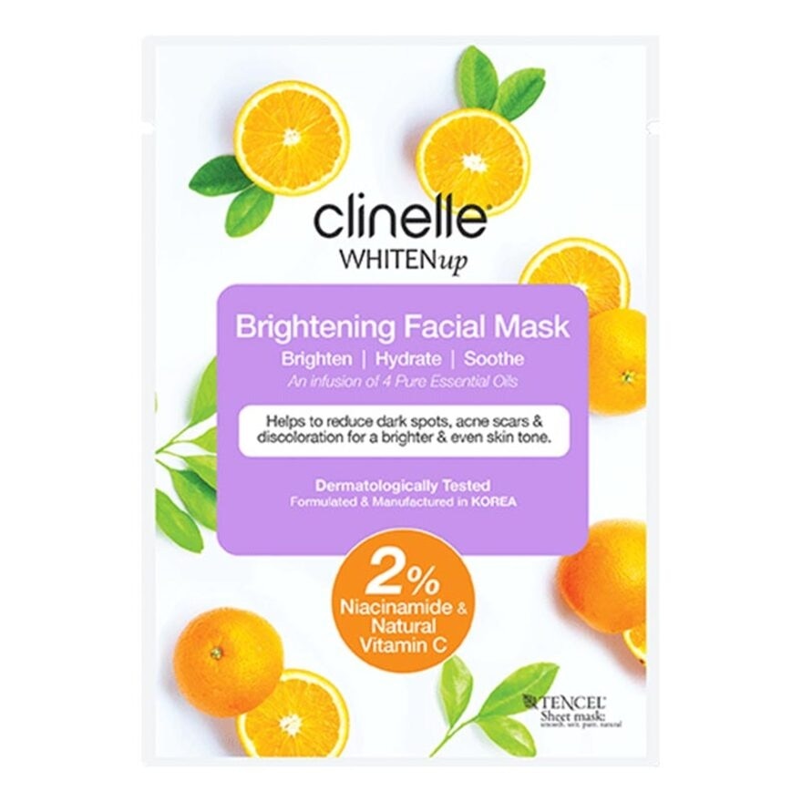 CLINELLE WBRIGHTENING FACIAL MASK 25ML