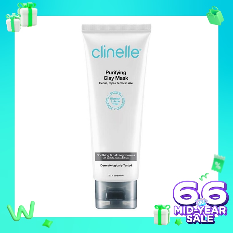 CLINELLE PURIFYING CLAY MASK 80ML