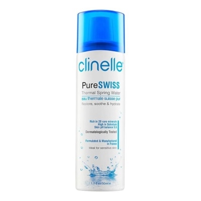 CLINELLE Clinelle PureSwiss Thermal Spring Water 50ml