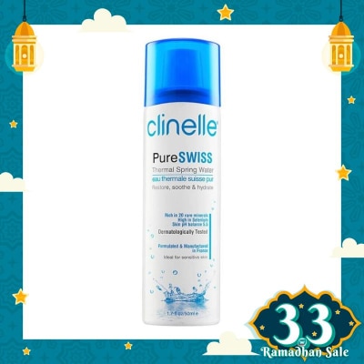 CLINELLE Clinelle PureSwiss Thermal Spring Water 50ml