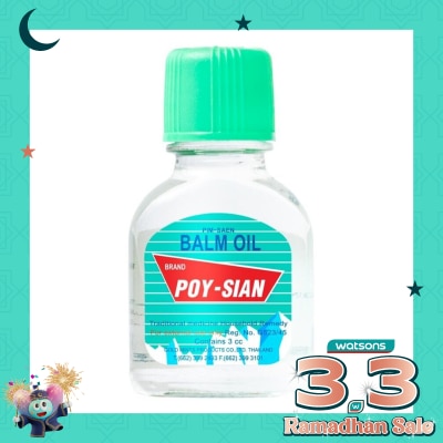 POYSIAN POYSIAN PIM SAEN BALM OIL 3ML (BOTOL)
