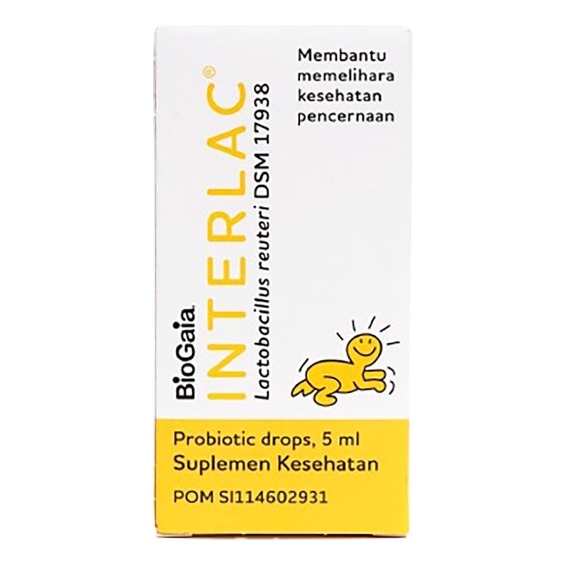 Interlac Probiotik Drops 5ml