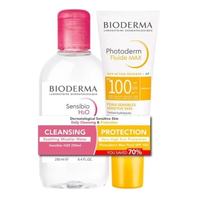 BIODERMA Bioderma Dermatological Sensitive Skin Daily Cleansing & Protection