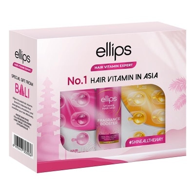 ELLIPS Ellips Package Blister 10'S + 1'S Hair Mist Sweet Silky
