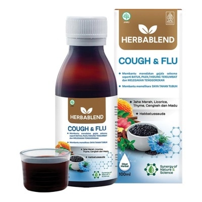 HERBABLEND Herbablend Cough & Flu 100ml