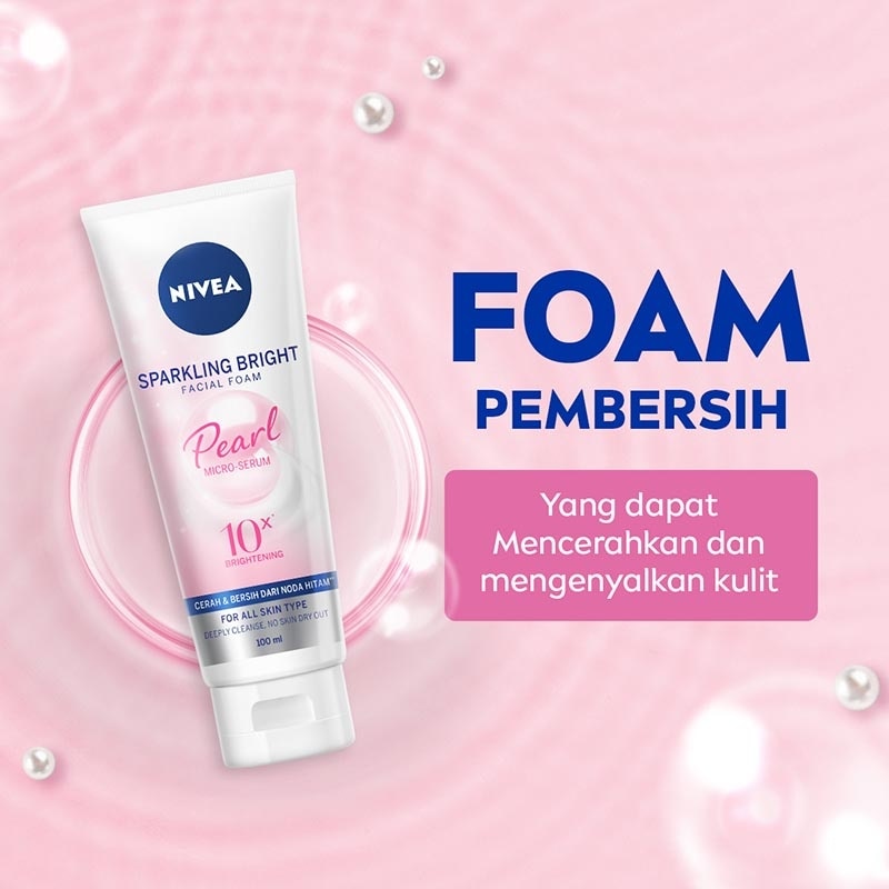 Nivea Sparkling Bright Foam 100mL