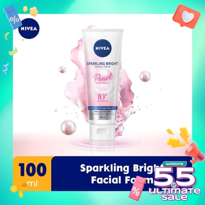 NIVEA Nivea Sparkling Bright Foam 100mL