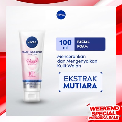 NIVEA Visage Sparkling White Foam 100ml