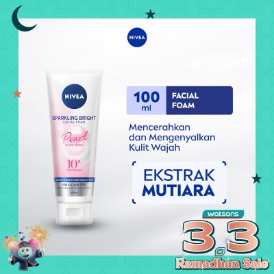 NIVEA Sparkling Bright Facial Foam 100ml