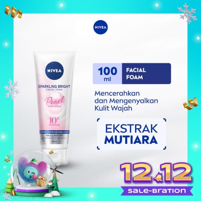 NIVEA Visage Sparkling White Foam 100ml