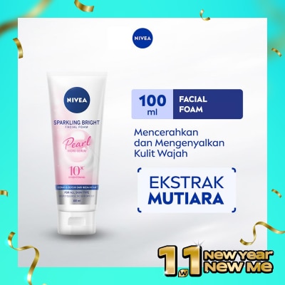 NIVEA Visage Sparkling White Foam 100ml