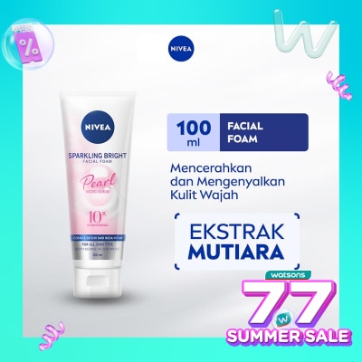 NIVEA Nivea Sparkling Bright Foam 100mL