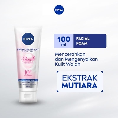 Nivea Sparkling Bright Facial Foam 100ml
