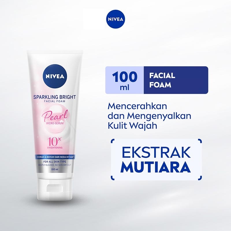 Nivea Sparkling Bright Foam 100mL