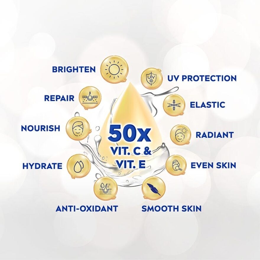 Nivea Extra Bright C & E Vitamin Body Lotion 320ml