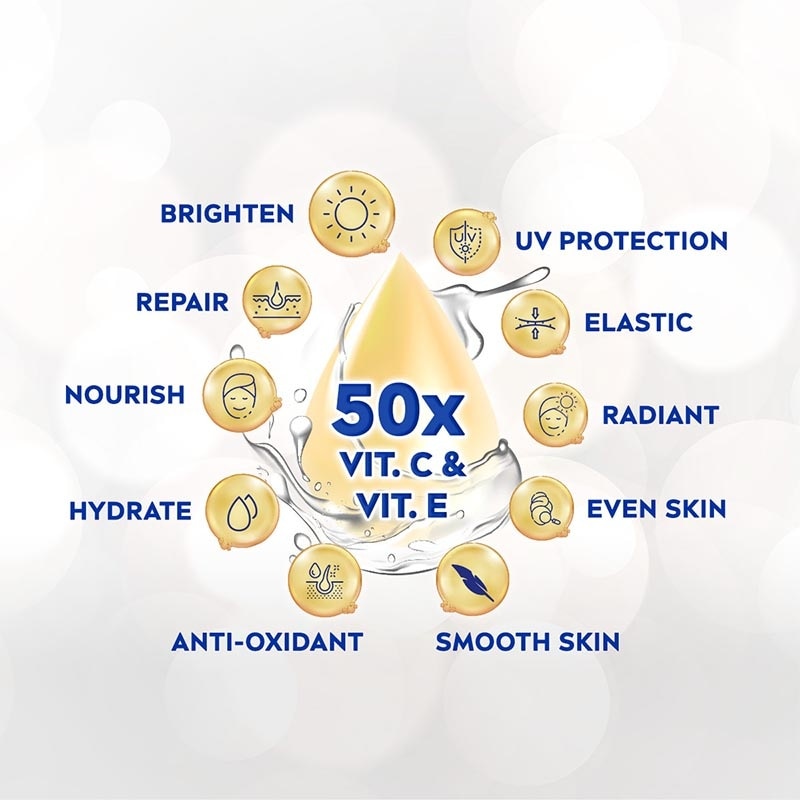 Nivea Extra Bright C & E Vitamin Body Lotion 180ml