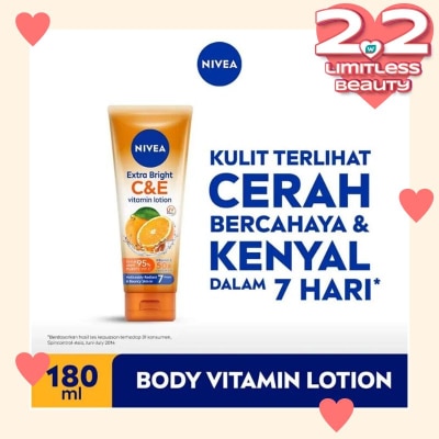 NIVEA NIVEA E/B C & E VITAMIN LOTION 180ML