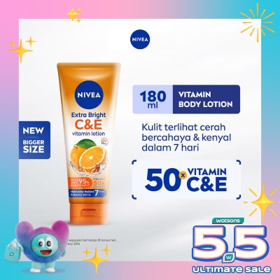 NIVEA - NIVEA E/B C & E VITAMIN LOTION 180ML