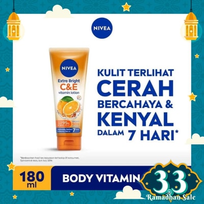 NIVEA NIVEA E/B C & E VITAMIN LOTION 180ML