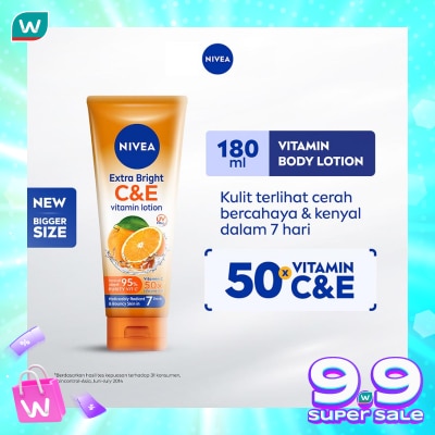 NIVEA Nivea Extra Bright C & E Vitamin Body Lotion 180ml