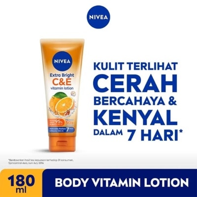 NIVEA Nivea Extra Bright C & E Vitamin Body Lotion 180ml