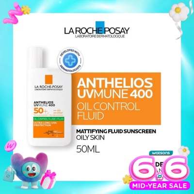 LA ROCHE POSAY - LRP ANTHELIOS OIL CTRL FLD UVM 400 50ML