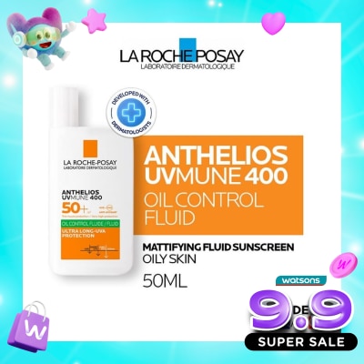 LA ROCHE POSAY - La Roche Posay Anthelios Oil Control Fluid UVMUNE 400 50ml image