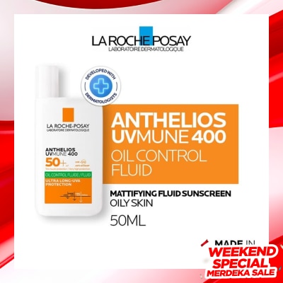 LA ROCHE POSAY La Roche Posay Anthelios Oil Control Fluid UVMUNE 400 50ml
