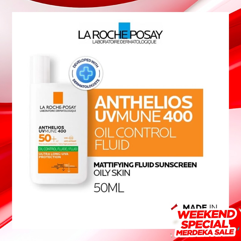 LRP ANTHELIOS OIL CTRL FLD UVM 400 50ML