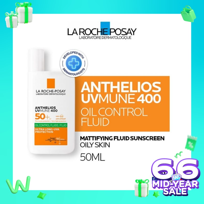 LRP ANTHELIOS OIL CTRL FLD UVM 400 50ML