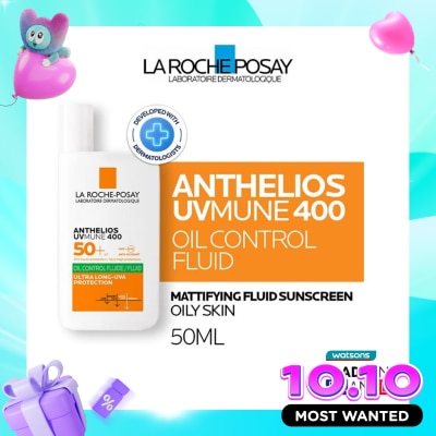 LA ROCHE POSAY LRP ANTHELIOS OIL CTRL FLD UVM 400 50ML image