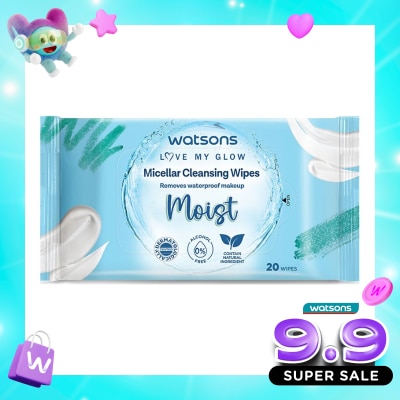 WATSONS COLLECTION - Watsons Micellar Cleansing Wipes Moist 20'S image