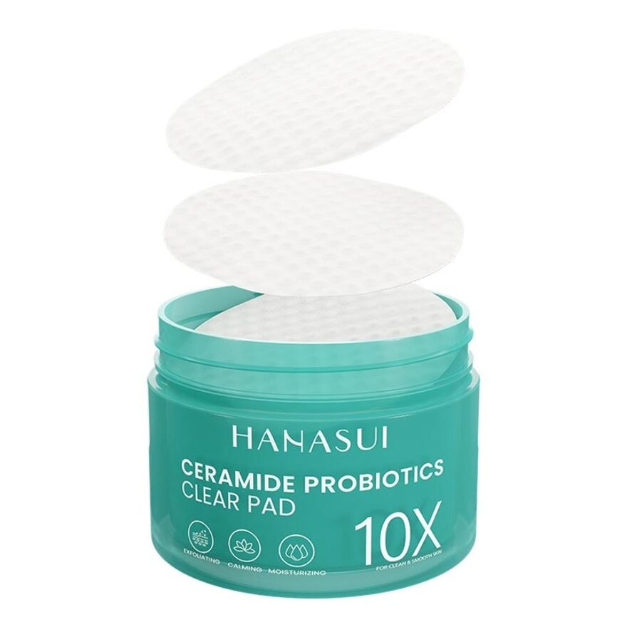 HANASUI CERAMIDE PRO CLEAR PAD 30PAD