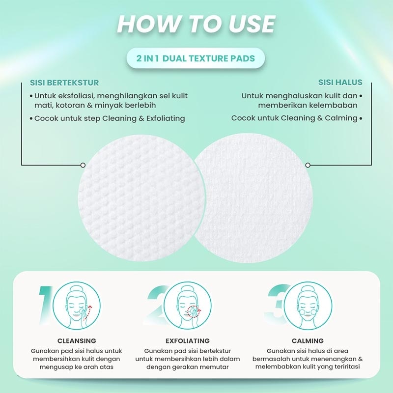 Hanasui Ceramide Probiotic Clear Pad 30 Pad