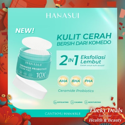 HANASUI Hanasui Ceramide Probiotic Clear Pad 30 Pad
