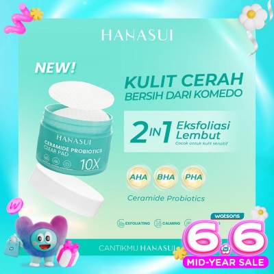 HANASUI - Hanasui Ceramide Probiotic Clear Pad 30 Pad